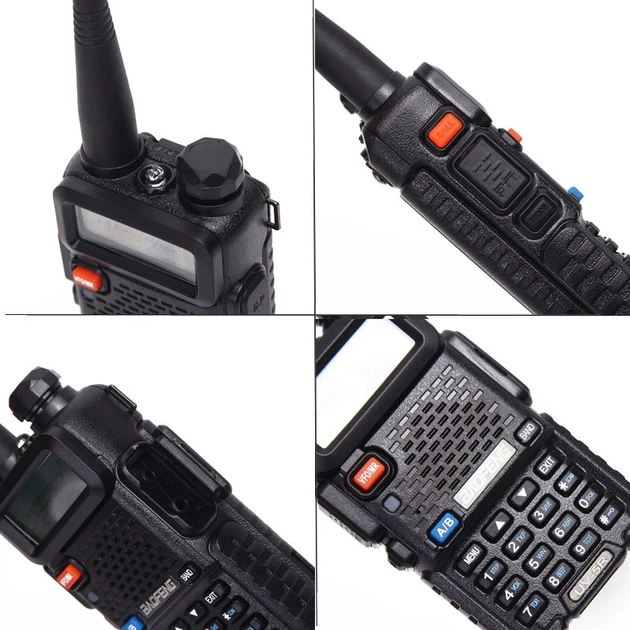 Рация Baofeng UV-5R 5W USB-C Li-Ion аккумулятор 1800 mAh Черный Винница - изображение 7