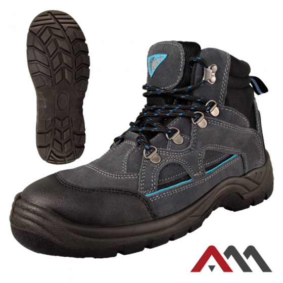 Робочі кросівки високі замшеві з металевим носком. 43 Київ