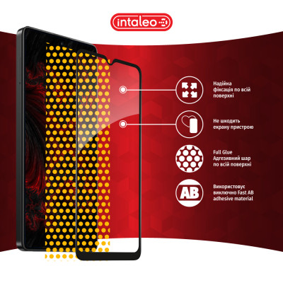 Стекло защитное Intaleo Full Glue Xiaomi Poco C50 Black (1283126589683) Винница - изображение 7