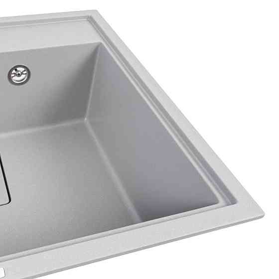 VALESO Кухонна мийка гранітна VALESO 6050 SHERLIT (сірий металік) Киев