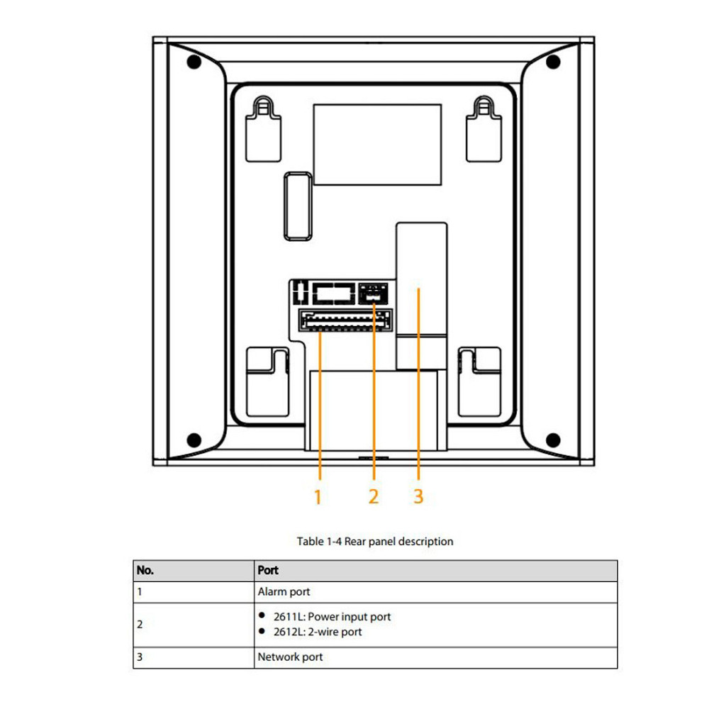 Відеодомофон Dahua DHI-VTH2611L-WP White 4.3" дюймів Wi-Fi Київ - фото 6