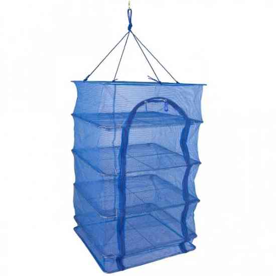 Сетка для сушки рыбы, грибов, овощей, фруктов на 4 яруса 40х40х60 см Винница