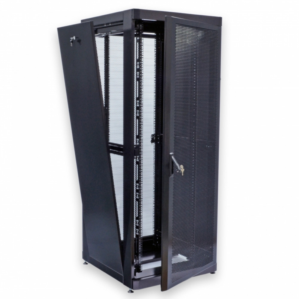 Шафа серверна CMS 42U 800 х 865 UA-MGSE4288PB з перфорованими дверима для мережевого обладнання Киев - изображение 2