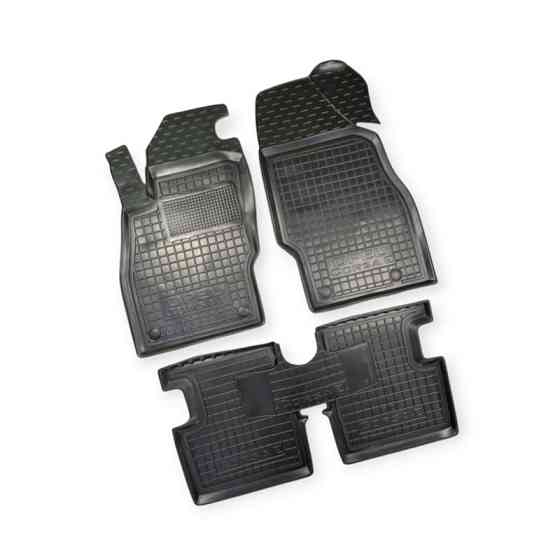 Килимки Опель corsa e 2014-> (5дв.) борт 2,5 см, з перемичкою салону Мукачево