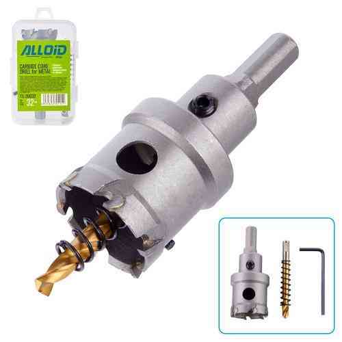 Свердло корончате твердосплавне по металу 32мм Alloid Одеса