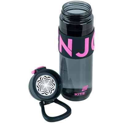 Бутылка для воды Kite 680 мл чорно-рожева (K25-1233-3) Винница