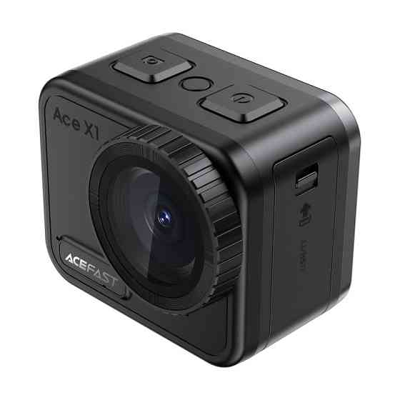 Екшн камера ACEFAST X1 4K Waterproof Action Camera Black Одеса