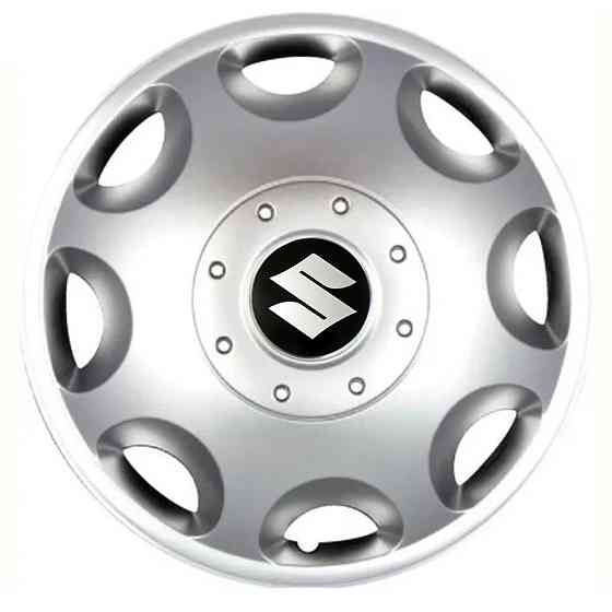 Автомобильные модельные колпаки R15 Suzuki 300 4шт, SJS, серебряные Киев