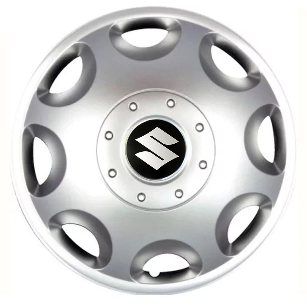 Автомобильные модельные колпаки R15 Suzuki 300 4шт, SJS, серебряные Киев - изображение 1