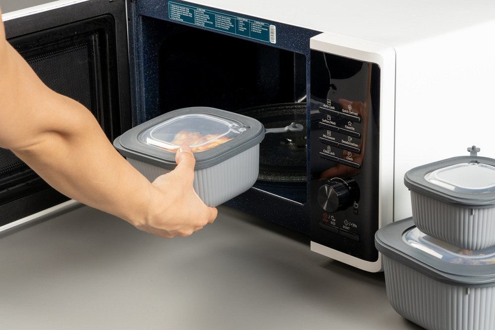 Контейнер Idea Home 00683 Line Box Gray 1.8 л (00683 Gray) (7180064) Київ - фото 3