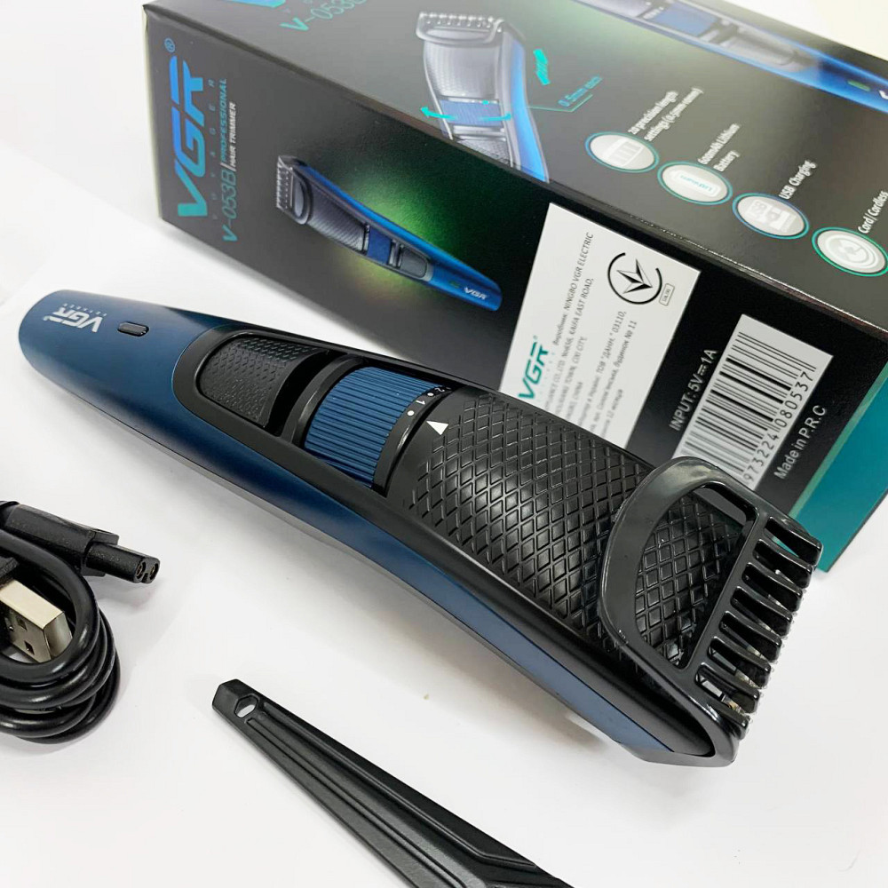 Хороший бездротовий тример VGR-053, Машинка для стрижки волосся міцна, Тример для скронь GJ-12 Івано-Франківськ - фото 6