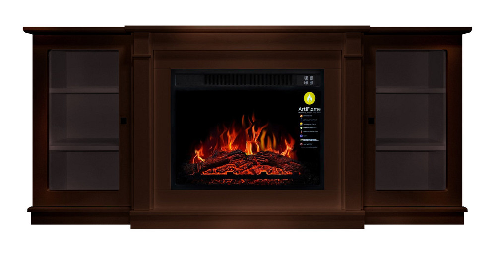 Каминокомплект ArtiFlame VERMONT AF23S КОНЬЯК (со звуком) Львов - изображение 1