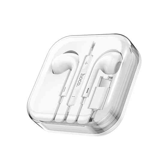 Навушники HOCO M1 Max crystal earphones for Type-C with mic White Київ
