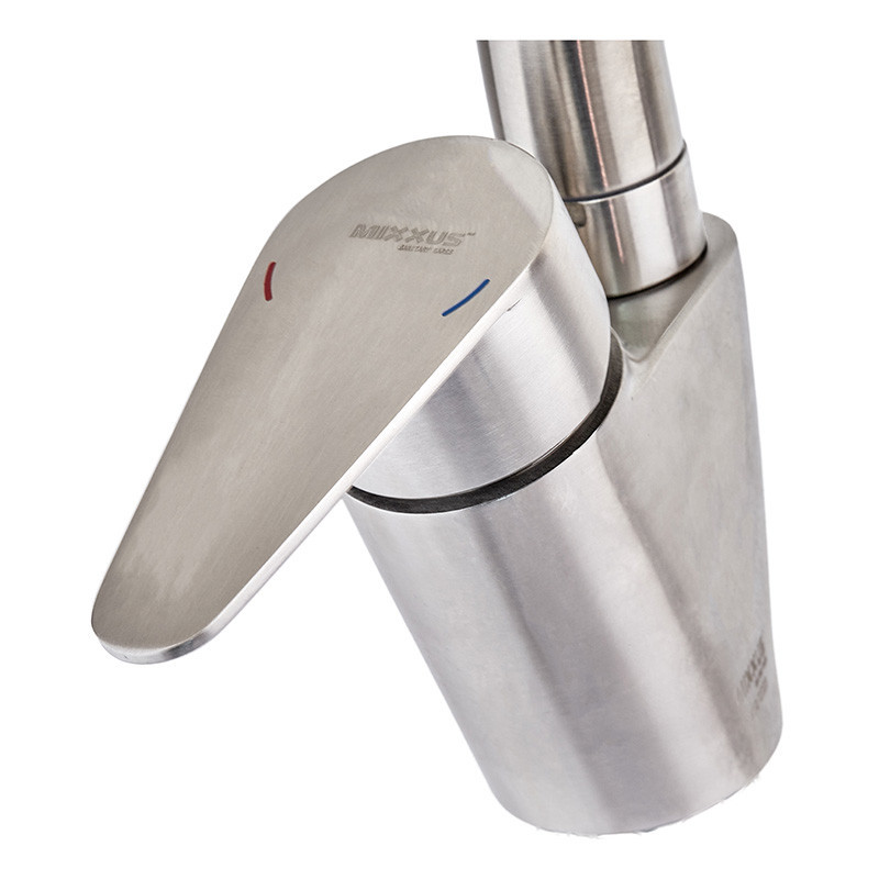 Кухонний змішувач Mixxus NEO-011 з нержавіючої сталі (MI6234) Харків - фото 2