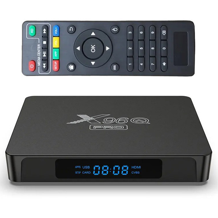Смарт ТВ приставка X96Q PRO 2/16 Гб Smart TV Box Android Андроид ТВ бокс Киев - изображение 1