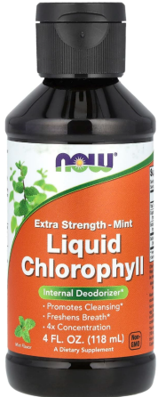 Хлорофилл жидкий NOW Foods Liquid Chlorophyll вкус мяты 118 мл Киев