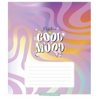 Тетрадь Школярик Good mood 18 листов линия (018-3504L) Винница - изображение 1