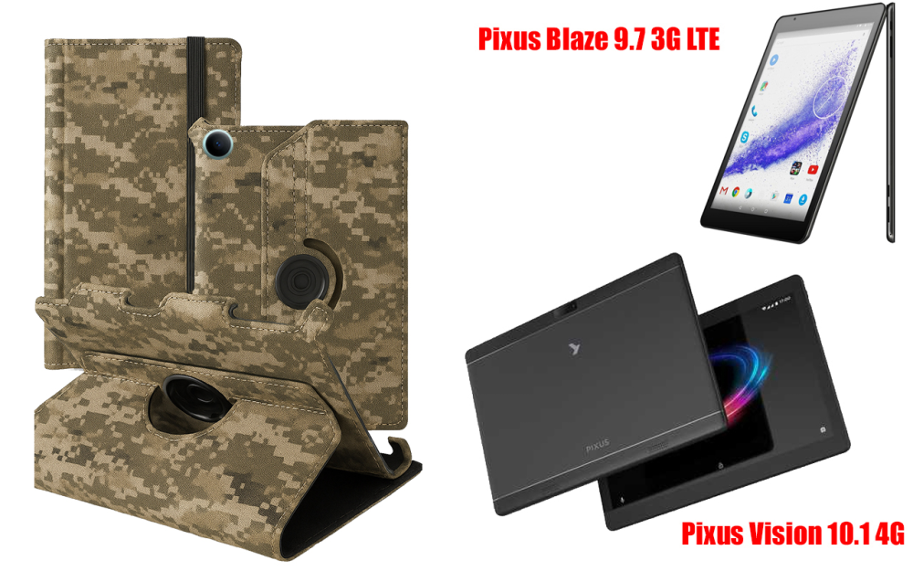 Чехол Spinner360 для планшета Pixus Blaze 9.7 3G LTE, Vision 10.1 4G, цвет Xaki Киев - изображение 1