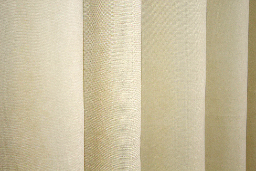 Комплект готовых штор VR-Textil Микровелюр SPARTA № 844ш Кремовый 150х285 см 2 шт (30-622) Киев - изображение 7