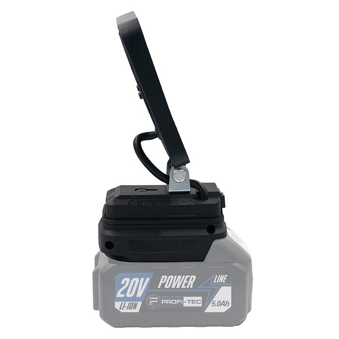 Потужний акумуляторний світлодіодний ліхтар PROFI-TEC PT812G POWERLine : з АКБ 20 V 5.0 Ah 1шт +ЗП Київ - фото 4