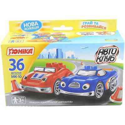 Дитяча іграшка конструктор "Автоклуб" МК-10 71184, 36 деталей Вінниця