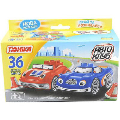 Дитяча іграшка конструктор "Автоклуб" МК-10 71184, 36 деталей Вінниця - фото 2