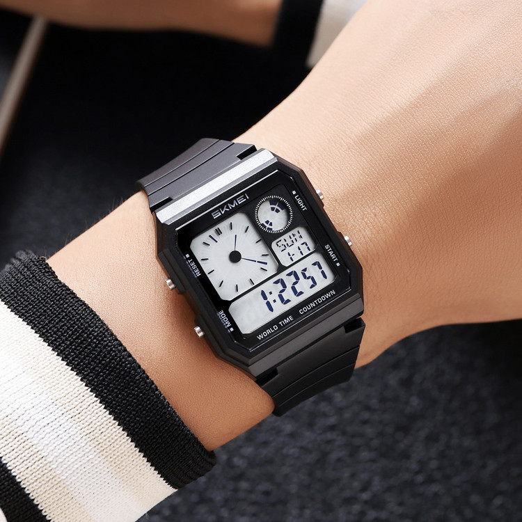 Skmei 2347BKWT Black-White Киев - изображение 4