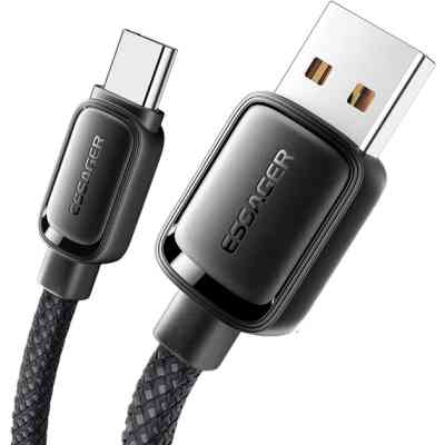 Дата кабель USB 2.0 AM to USB-C 1.0m 7A black Essager (EXCT-TD01-P) Винница