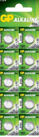 Батарейка G10/LR54/LR1130/390 (бл-10шт) GP Житомир