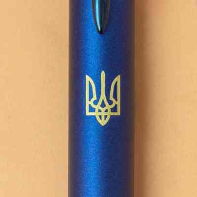 Ручка кулькова Parker IM 17 Professionals UKRAINE Monochrome Blue BP Трезубец (28132_T001y) Вінниця