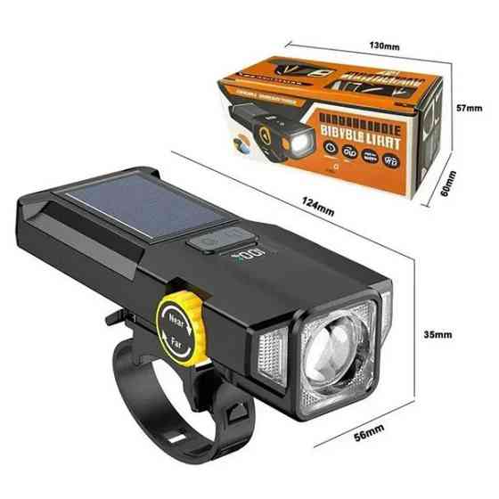 Велофара X17-30W+2LED(red) FD-64 Львов
