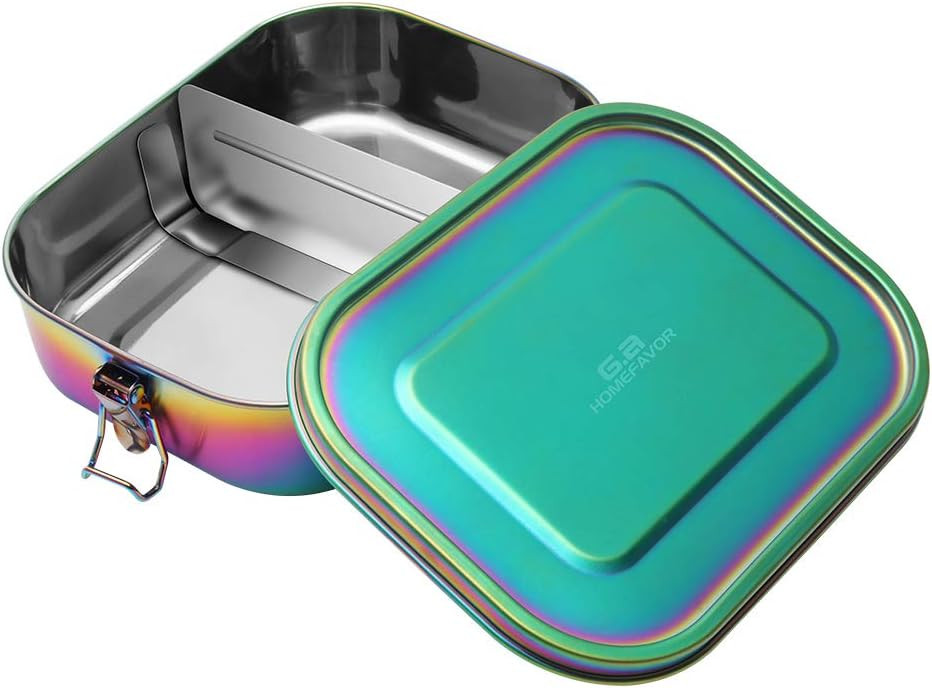 Ланч-бокс з нержавіючої сталі Ga HOMEFAVOR 1400 мл Луцк - изображение 3