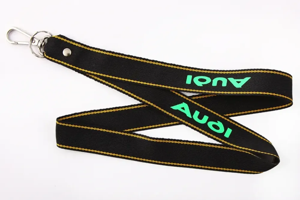 Шнурок на шию для ключів з карабіном Audi Вінниця - фото 1