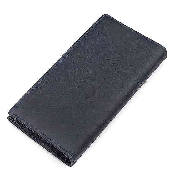 Мужской купюрник ST Leather 18370 (ST148) очень удобный Синий Киев