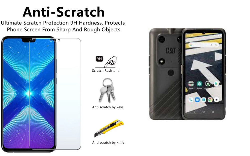 Захисне скло NeoGlass для CAT S53 – надпрозоре та стійке Київ - фото 1