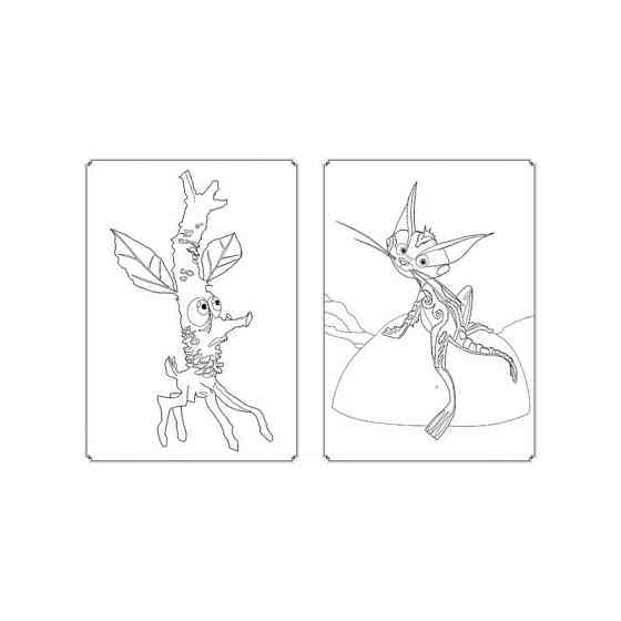 Розмальовка дітей Мавка. Магія кольору. Пригоди Мавки 1807002 з наклейками Вінниця