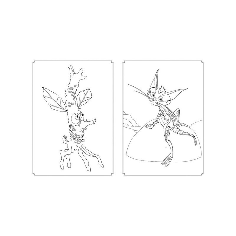 Раскраска для детей Мавка. Магия цвета. Приключения Мавки 1807002 с наклейками Винница - изображение 2