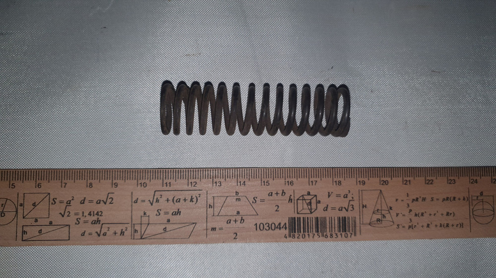 Пружина сжатия 20х72х2.5 мм. СССР. Харьков - изображение 2
