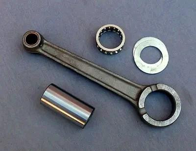 Шатун мотоцикл Іж Планета (+втулка, нижній сепаратор, палець, шайби) DUELLS (Тайвань) Мукачево - фото 1