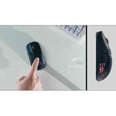 Мышка Xtrfy M42 RGB Wireless Black (M42W-RGB-BLACK) Винница
