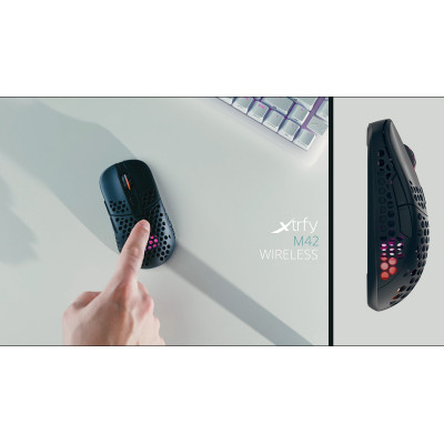 Мишка Xtrfy M42 RGB Wireless Black (M42W-RGB-BLACK) Вінниця - фото 6