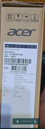 Ноутбук: ASER NITRO 5 15-45-R 1A6. Київ