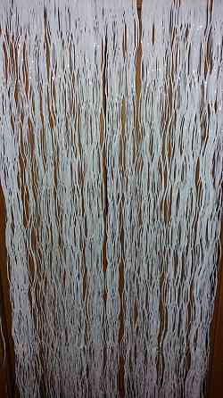 Дождик на елку новогодний волнистый 150 см на 22 см белый Киев