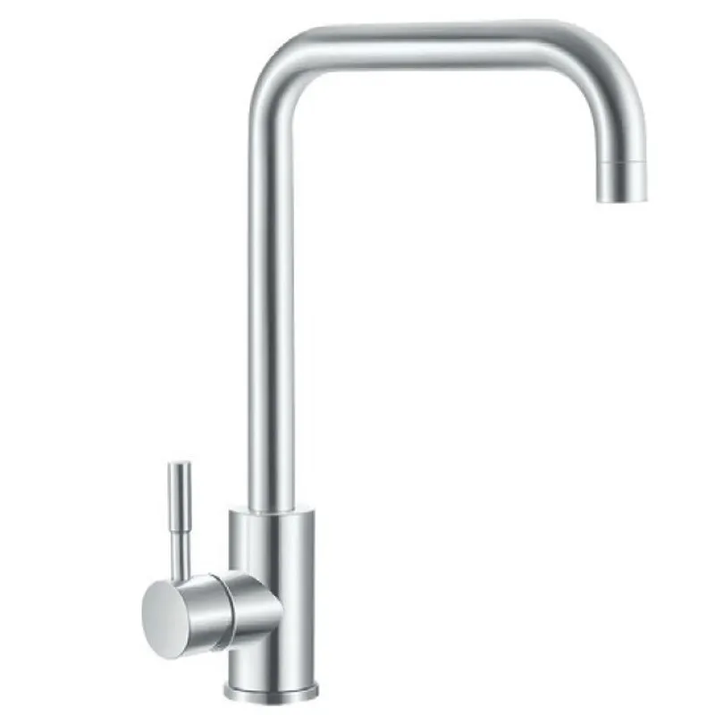 Кухонний змішувач Champion SUS-011-G з нержавіючої сталі, хром (CH6537) Харків - фото 1