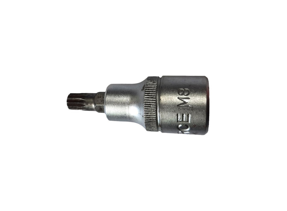 Головка із битою SPLINE M8 50мм 1/2&quot; Force Вінниця - фото 1