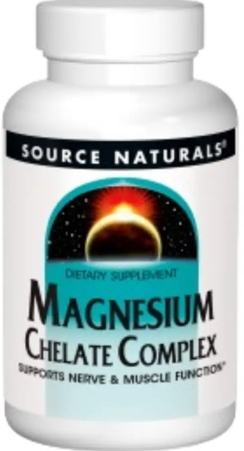 Магний хелат Source Naturals Magnesium Chelate 100 мг 100 таб Киев - изображение 1