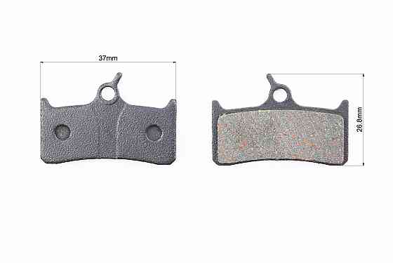 Гальмівні колодки Disk-brake (Shimano BR-M755, M755DH, XTR Pre-02, Grimeca system 8, Hope M4, Sram 9,0), чорні YL-1010 Киев