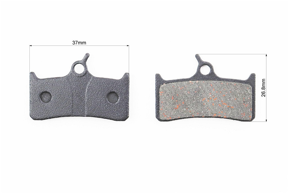 Гальмівні колодки Disk-brake (Shimano BR-M755, M755DH, XTR Pre-02, Grimeca system 8, Hope M4, Sram 9,0), чорні YL-1010 Киев - изображение 2