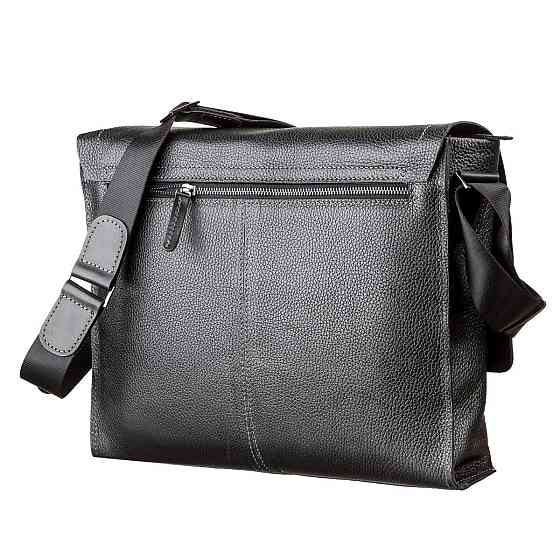 Сумка мужская кожаная Черная (SHVIGEL) Киев