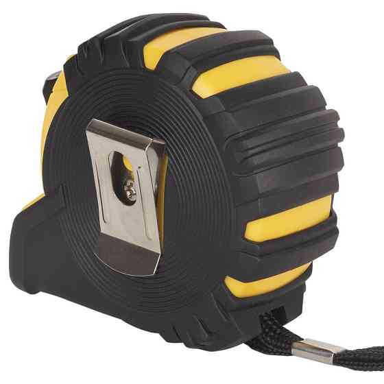 Рулетка магнітна гумова JT фіксатор + гальмо 5 м × 19 мм SIGMA (3823051) Київ